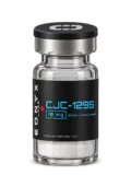 CJC-1295 NO DAC 10 mg research vial — photographic illustration