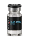 CJC-1295 DAC 10 mg research vial — photographic illustration