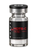 MOTS-C 10 mg research vial — photographic illustration