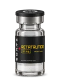 RETATRUTIDE 10 mg research vial — photographic illustration