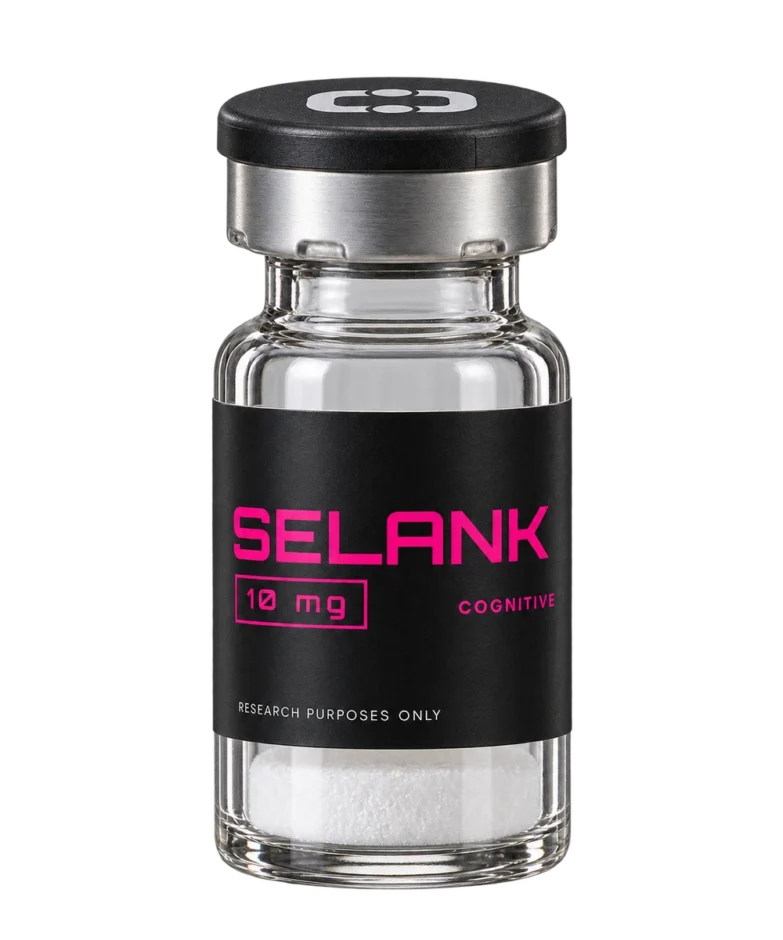 Selank research vial