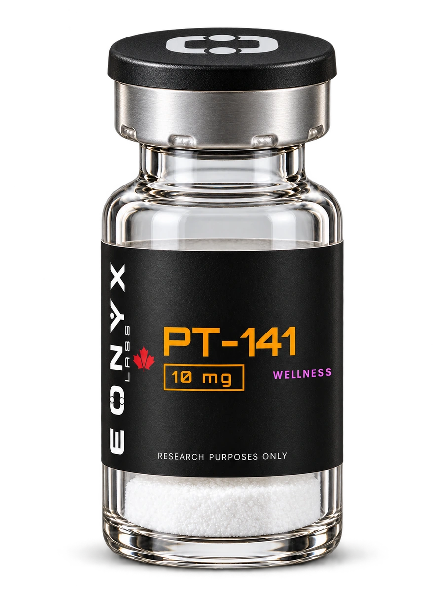 PT-141 10 mg research vial with Wellness label